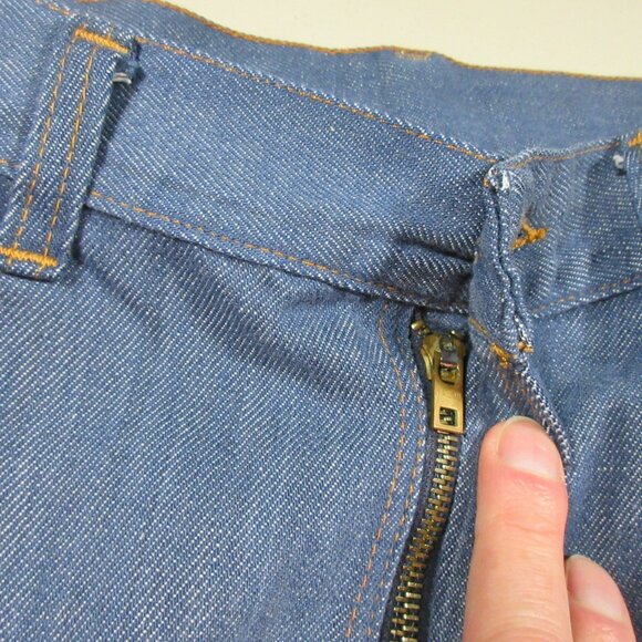 Vintage JC Penney RanchCraft mens dark wash straight leg jeans 36x32 EUC USA - Picture 6 of 13